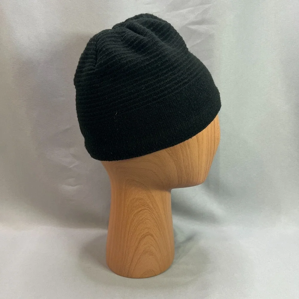Adidas Climawarm Beanie Hat Mens One Size Black Cuffed Tight Knit Winter Outdoor